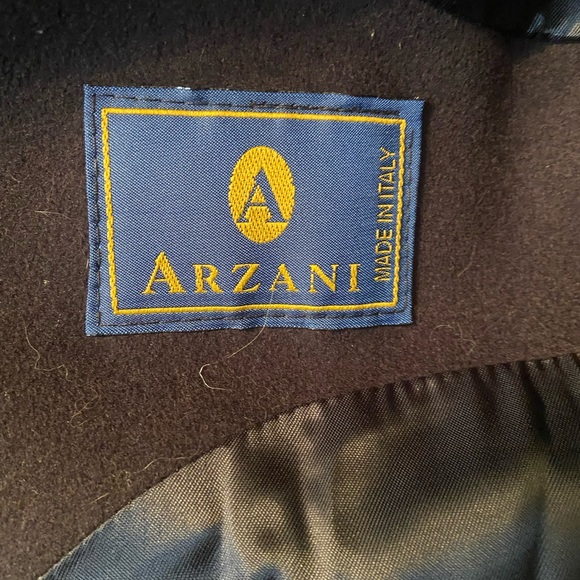 Arzani Black Cashmere/Wool Maxi Coat from Italy - Picture 7 of 10